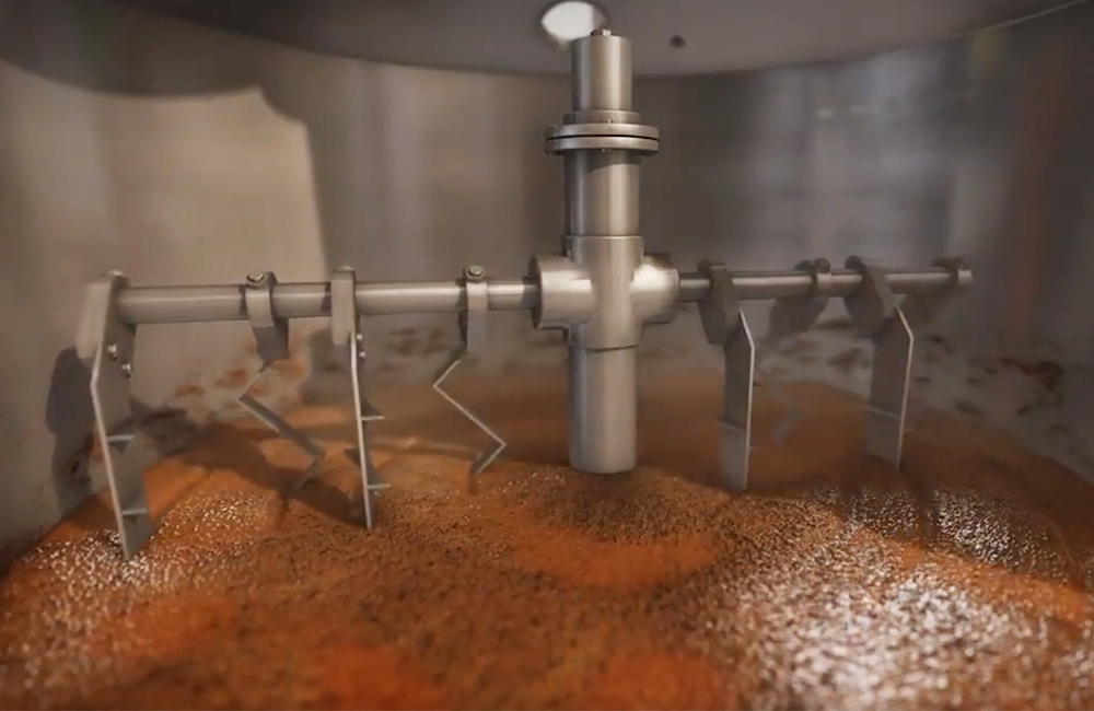 procédé d'enrichissement de l'eau de chaudière，lauter tun